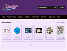 Tablet Screenshot of glitzcraft.co.uk